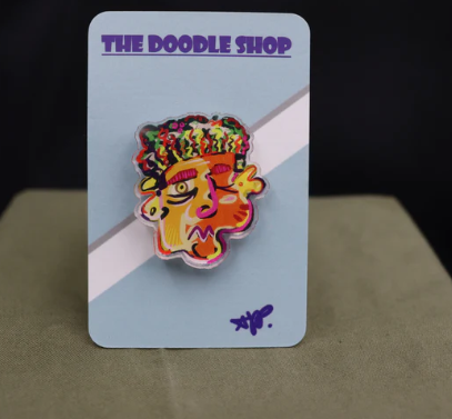 Acrylic Pin (Face)