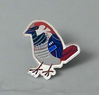 Acrylic Pin (Sparrow)