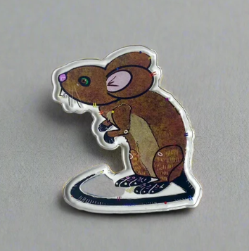 Acrylic Pin (Mouse)