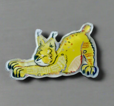 Acrylic Pin (Bobcat)