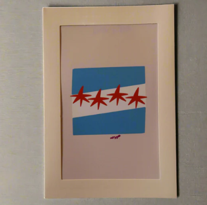 Chicago Flag Greeting Card