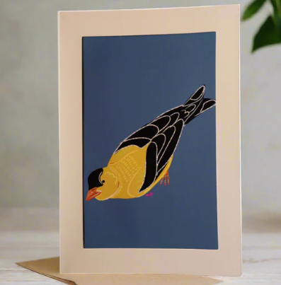 Goldfinch Greeting Card