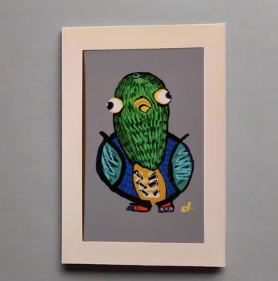 Pigeon Greeting Card
