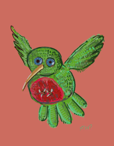 Hummingbird Greeting Card