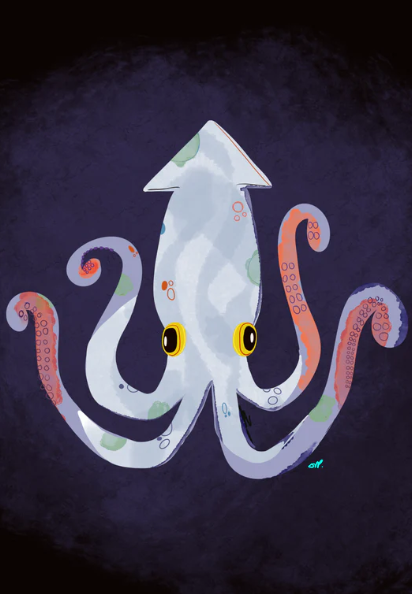 Kraken Greeting Card