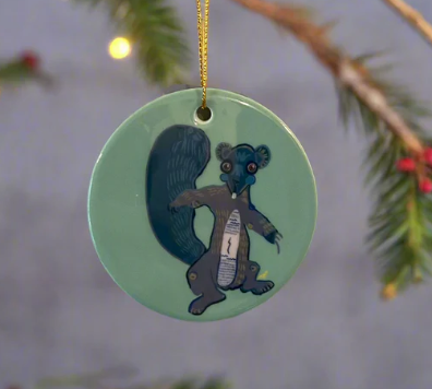 Squirrely Ornament