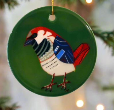 Sparrow Ornament