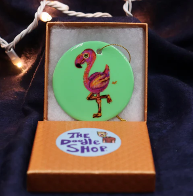 Flamingo Ornament