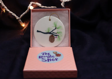 Pine Branch Ornament