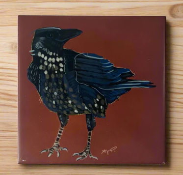 Raven Coaster