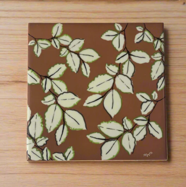 Pink Ivy Coaster
