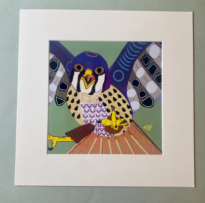 Kestrel Matted Print