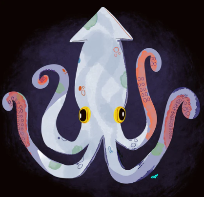 Kraken Matted Print