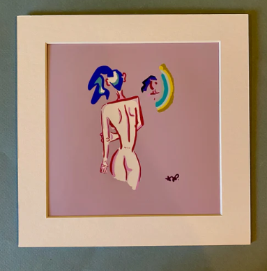 Reflection Matted Print