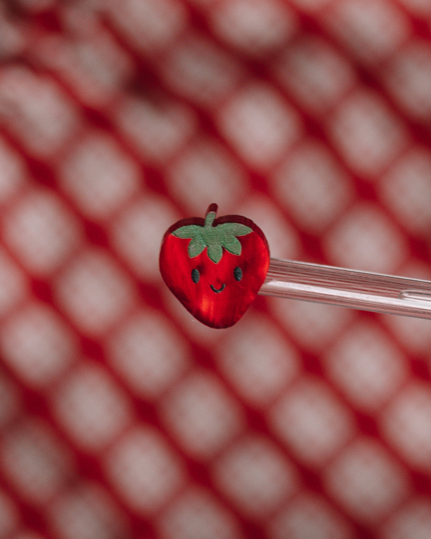 Strawbaby Stud Earrings