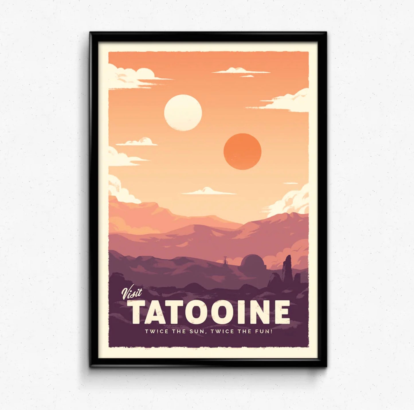 Tatooine Travel Poster