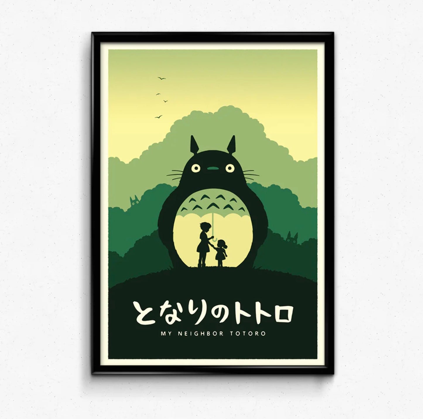 Totoro Travel Poster
