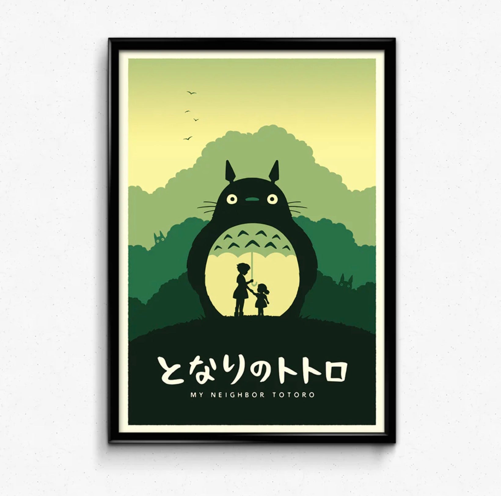Totoro Travel Poster