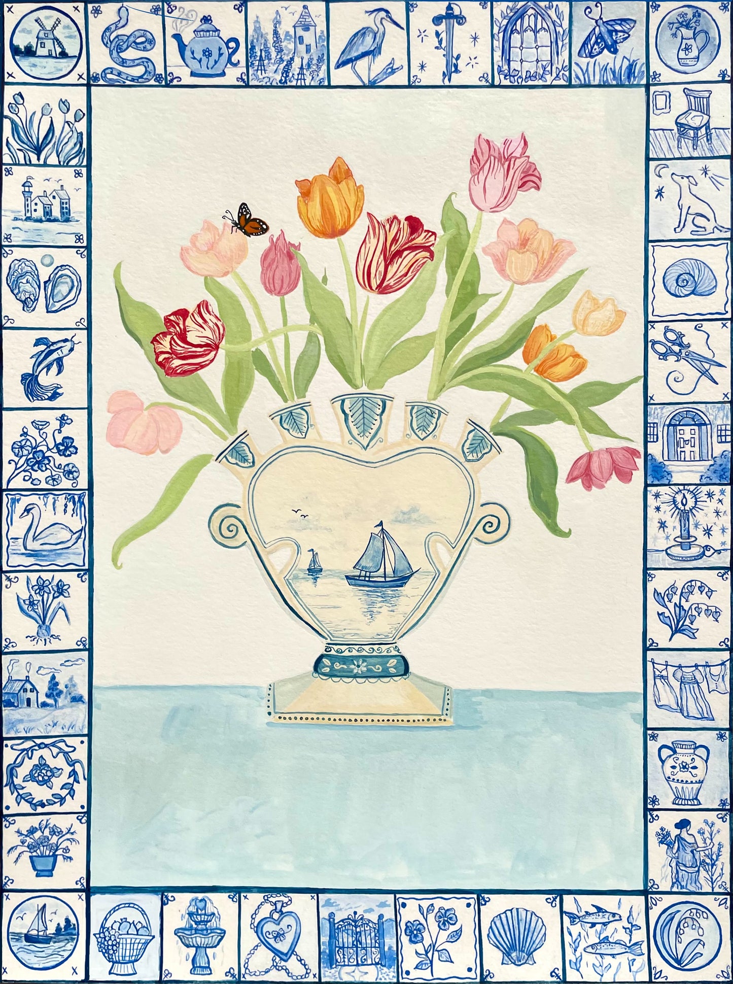 Tulipa Print