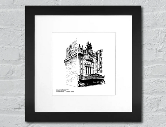 Uptown Theatre | Art Print
