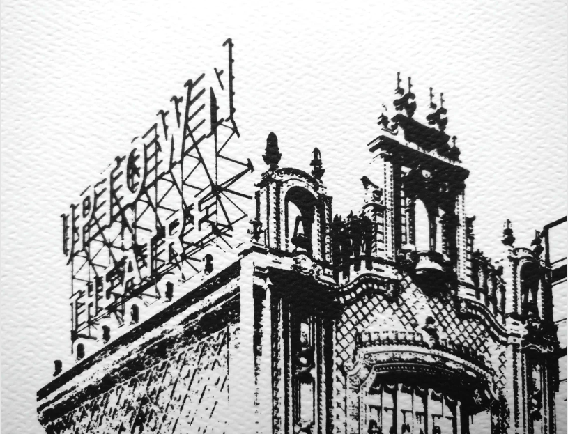 Uptown Theatre | Art Print