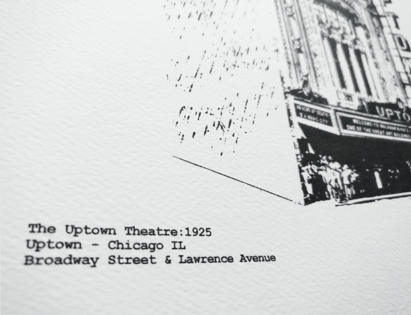 Uptown Theatre | Art Print
