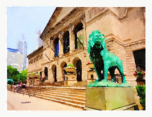 Watercolour WTR #150 Chicago Art Institute