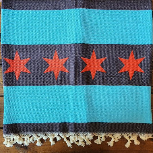 Chicago Flagship Blanket - Dark Mode