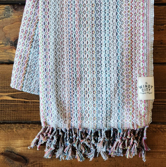 Handmade Rainbow Turkish - White