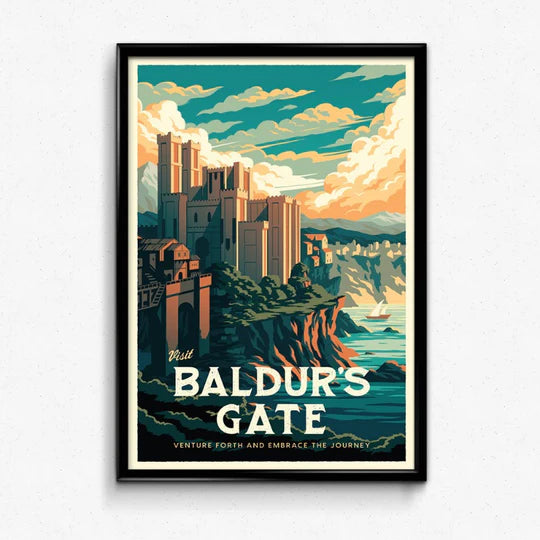 Baldur's Gate 3 Mini Poster Bundle (Set of 3)