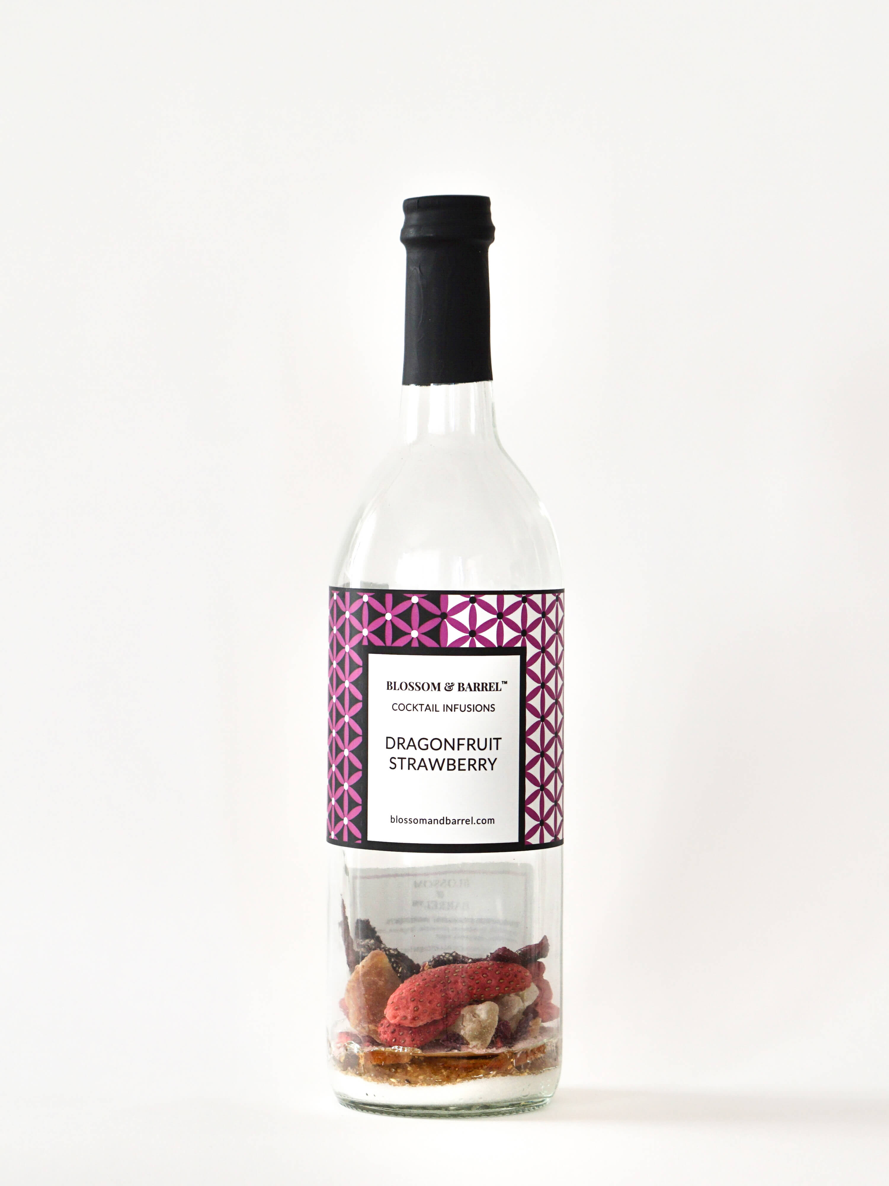 Dragonfruit Strawberry Cocktail Infusion