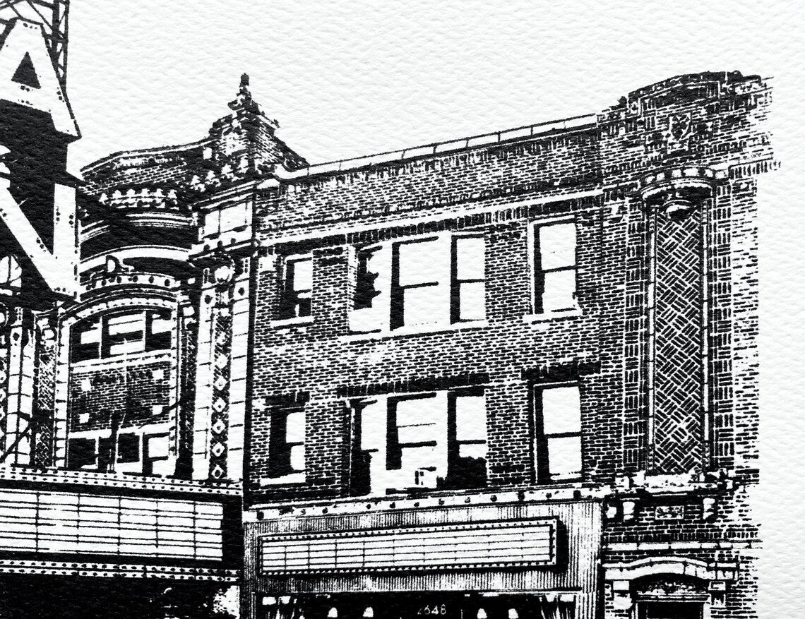 Logan Theatre | Art Print