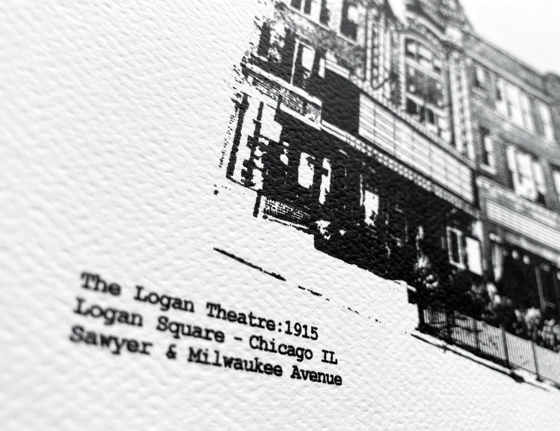 Logan Theatre | Art Print