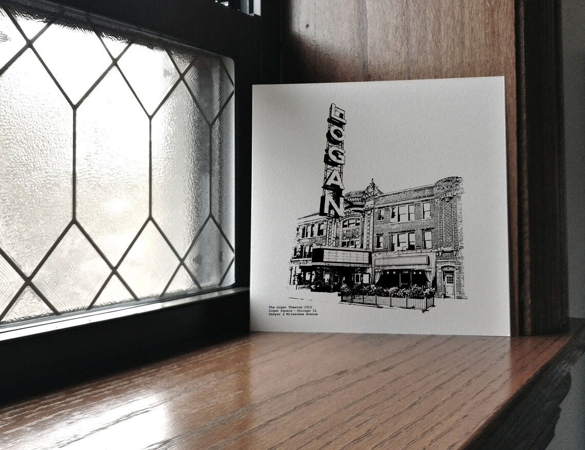 Logan Theatre | Art Print