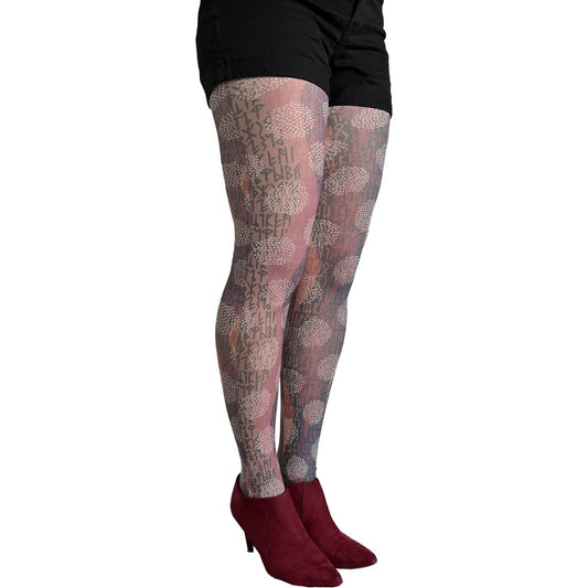 Ethnic Boho Patterned Tights