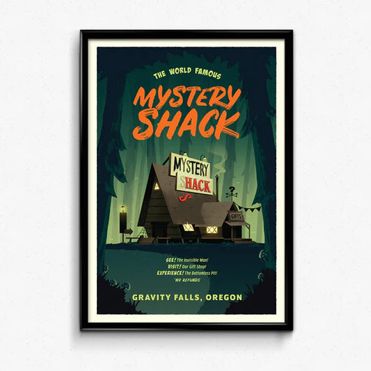 Mystery Shack Travel Poster