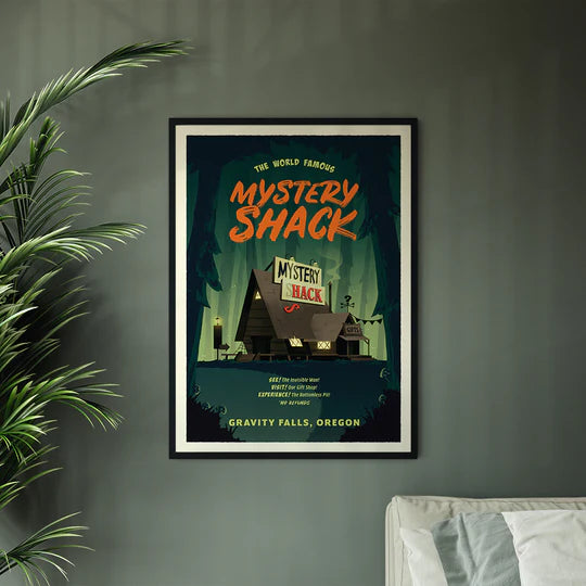 Mystery Shack Travel Poster