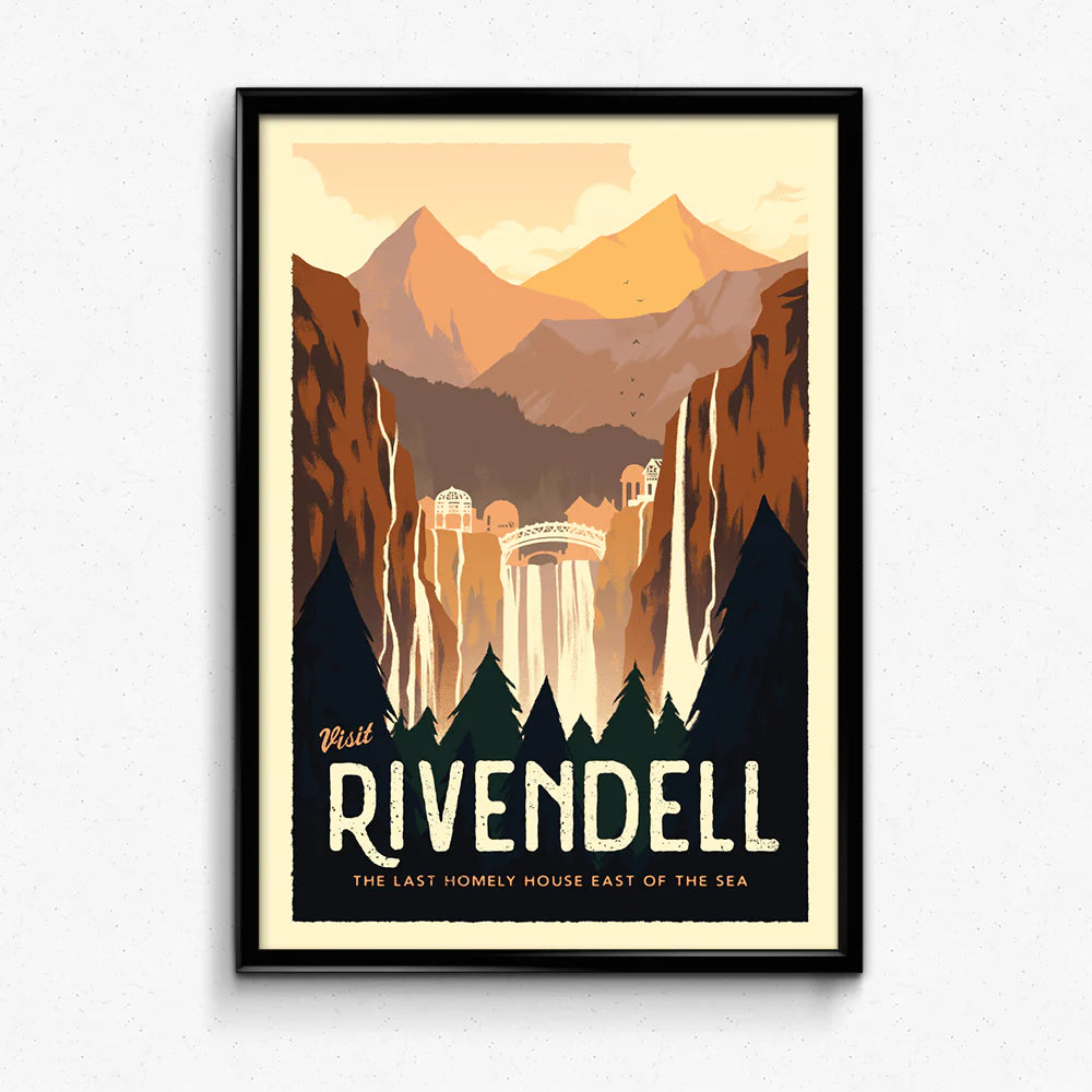 Rivendell Travel Poster