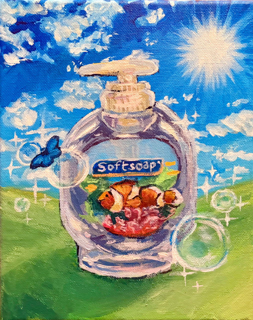 softsoap 8x10" print