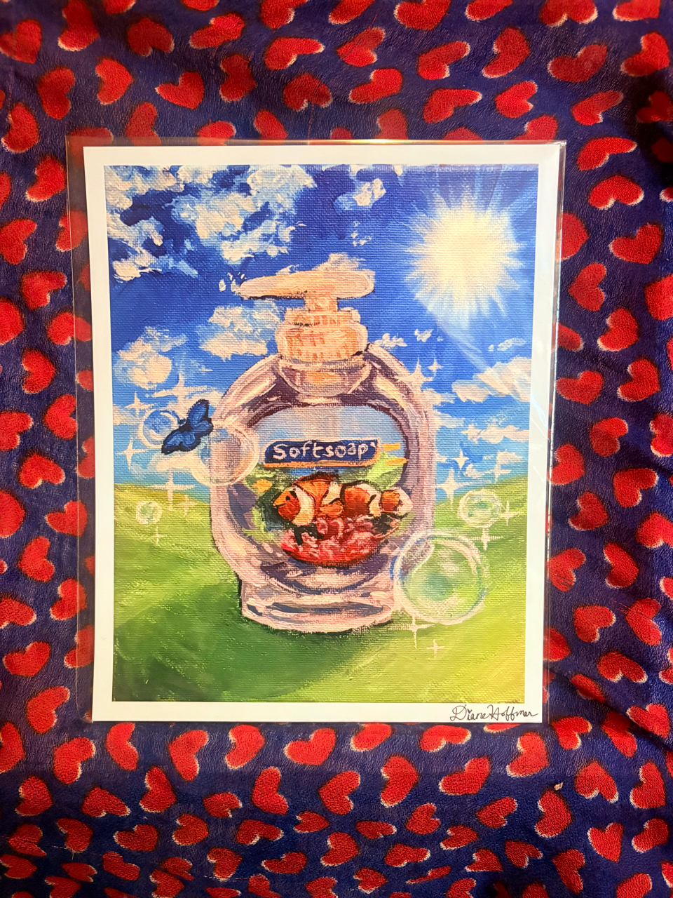softsoap 8x10" print