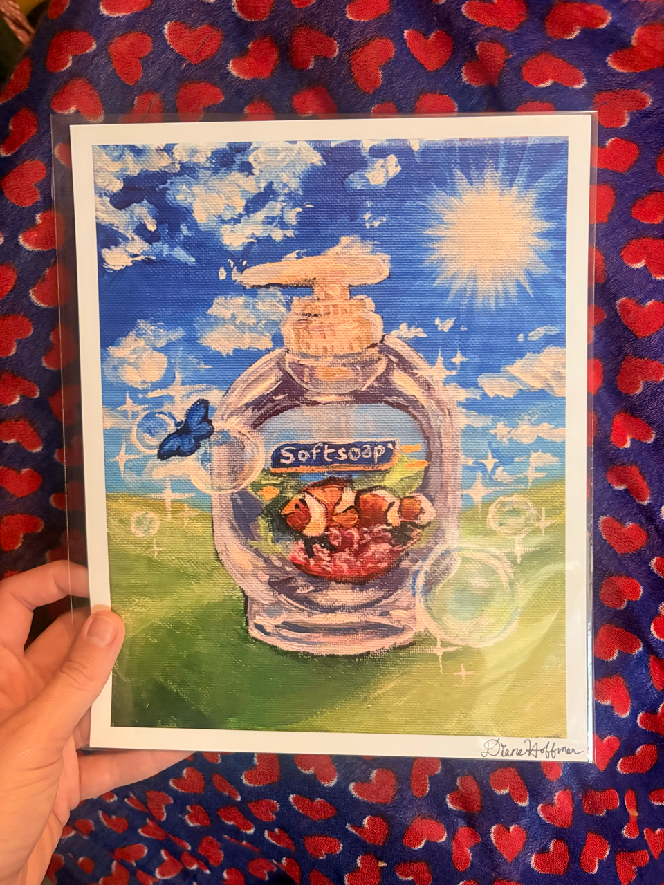 softsoap 8x10" print